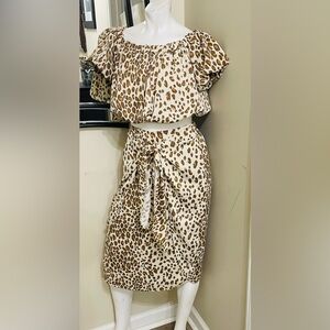 Express Animal Print Top